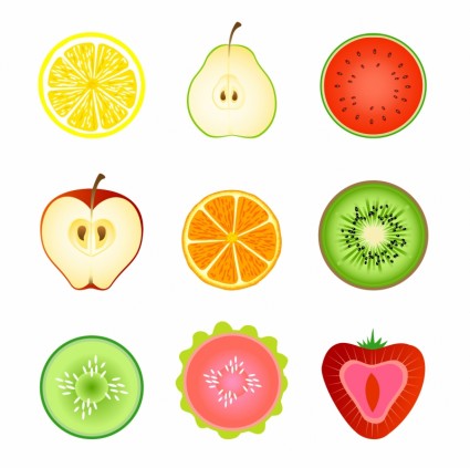 frutas en rodajas