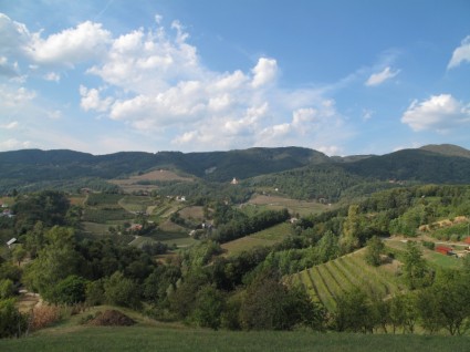 Slowenien Landschaft Berge