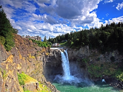 Snoqualmie Falls Wallpaper Waterfalls Nature