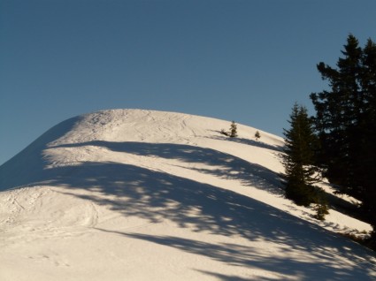 スノー ドーム雪山