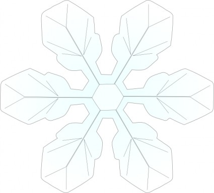 Schneeflocke-ClipArt
