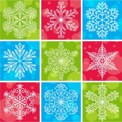 Snowflake Pattern Vector