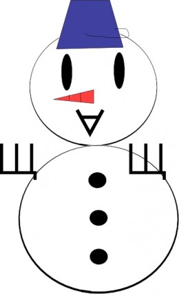 Snowman clipart