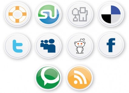 Social Button Web