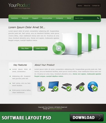 Software Layout Psd