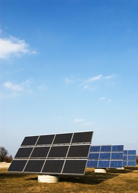 photo haute définition de l'équipement solaire