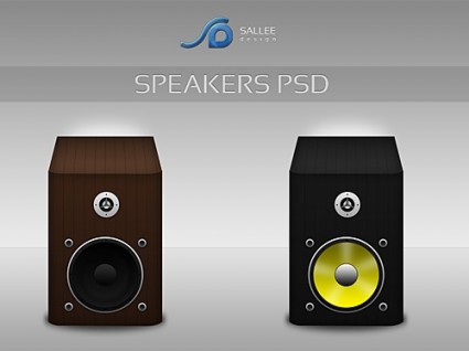 file psd gratis ikon speaker