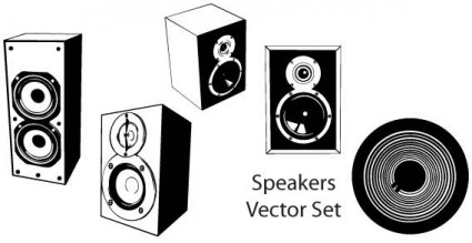 Lautsprecher vector set