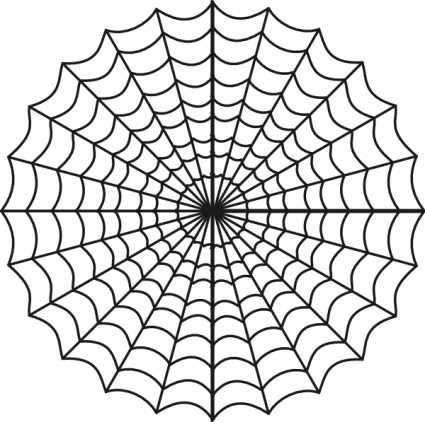 蜘蛛 web 剪貼畫