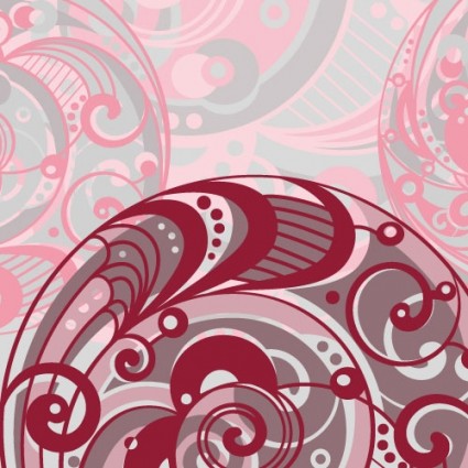 Spiral Pattern Background Vector
