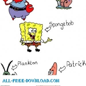 spongebob squarepants dan teman-teman