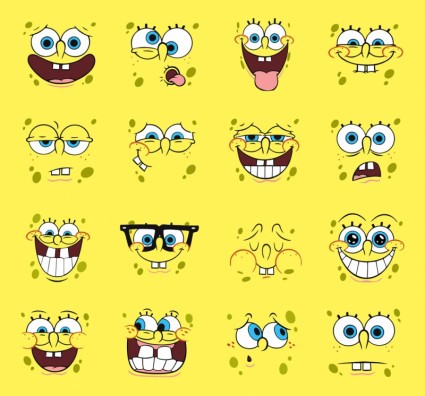 SpongeBob-Vektor-Karikaturen