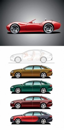 Sports Cars Vector