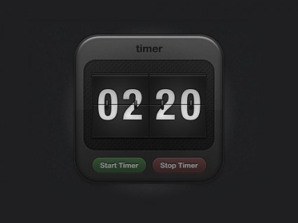 Sports Timer Icon Free Psd File