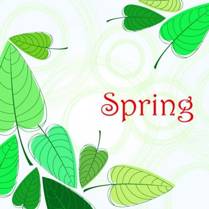 printemps vector background