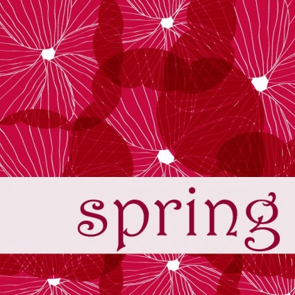 Frühling-Vektor-Hintergrund