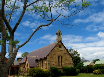 St John s anglikanische Kirche Tapete Australien Welt