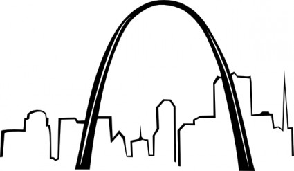 St. Louis Gateway Arch ClipArt