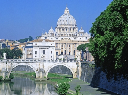 St peter s basilica hình nền ý thế giới