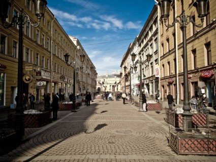 St Petersburg Russland Stadt