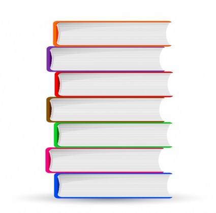 stack of books vector png