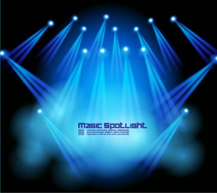 Stage Lighting Effects Vector