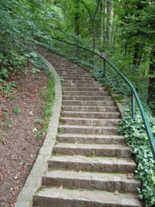 cầu thang graz schlossberg