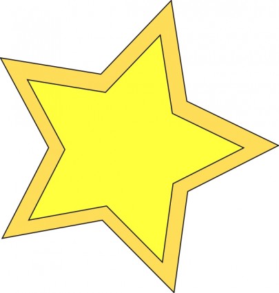 étoile double de clipart