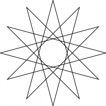 Stern-Polygon-ClipArt