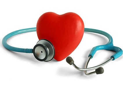 Stethoscope And Heartshaped Picture
