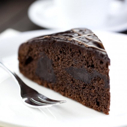 Fotoarchiv von Schokolade Brot hoch Bild