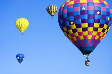 Fotoarchiv der Heißluft-Ballon-Definition-Bild