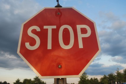 sinal de stop