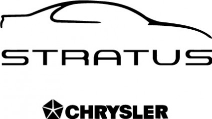 Stratus logotipo da chrysler