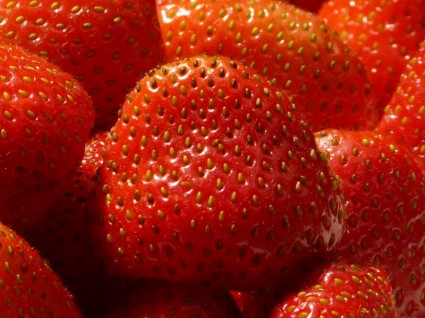草莓果味红