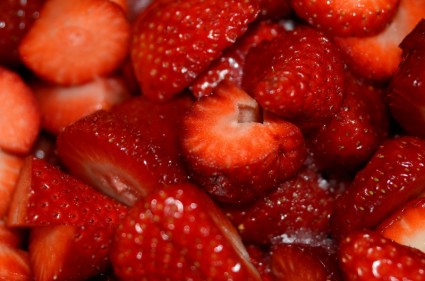 fruits fraises fraises