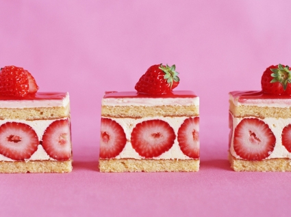 Strawberry Cake Wallpaper Miscellaneous Other