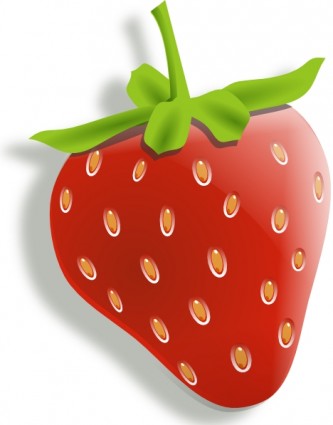 草莓的剪貼畫