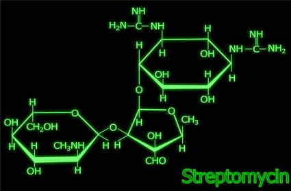 estructura de la estreptomicina