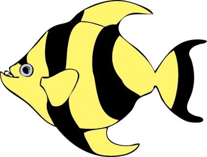 listrado peixes tropicais clip-art