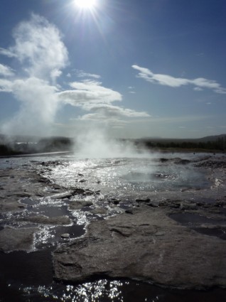 Strokkur geyser Islandia