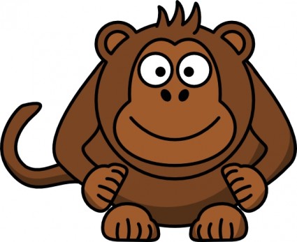 studiofibonacci cartoon macaco clip-art
