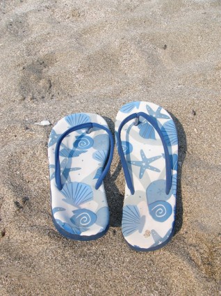 musim panas flip flop sandal jepit