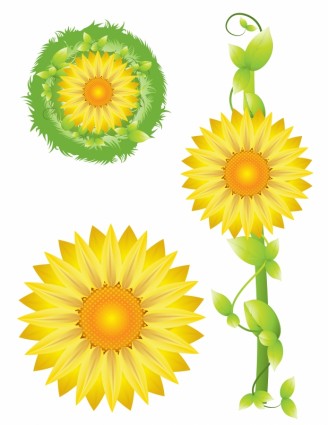 Sonnenblume Vektor