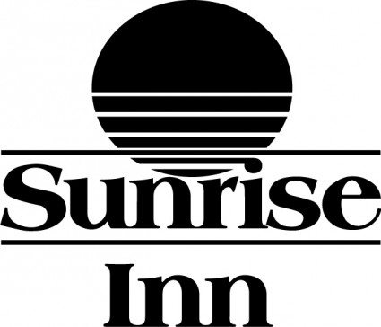 logotipo do nascer do sol inn