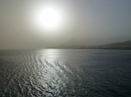 Sunset mar Grecia