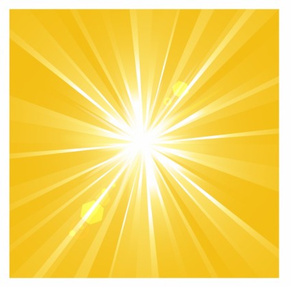 Sunshine Vector Background