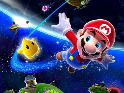 Super Mario Galaxy Wallpaper super Mario Spiele