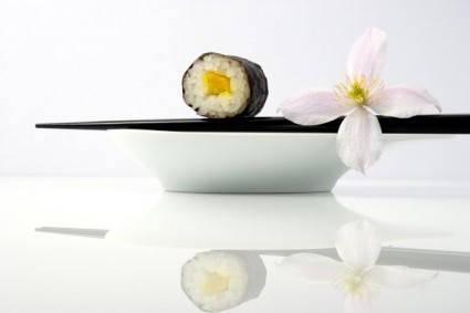 photo hd de sushi