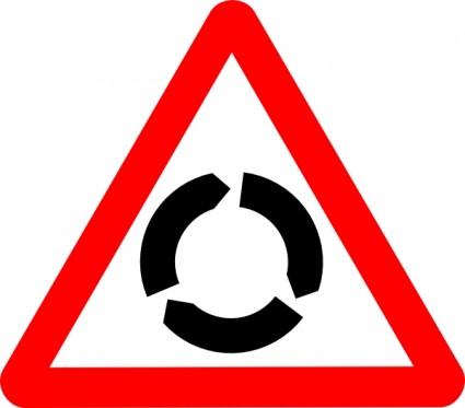 znaki drogowe SVG clipart